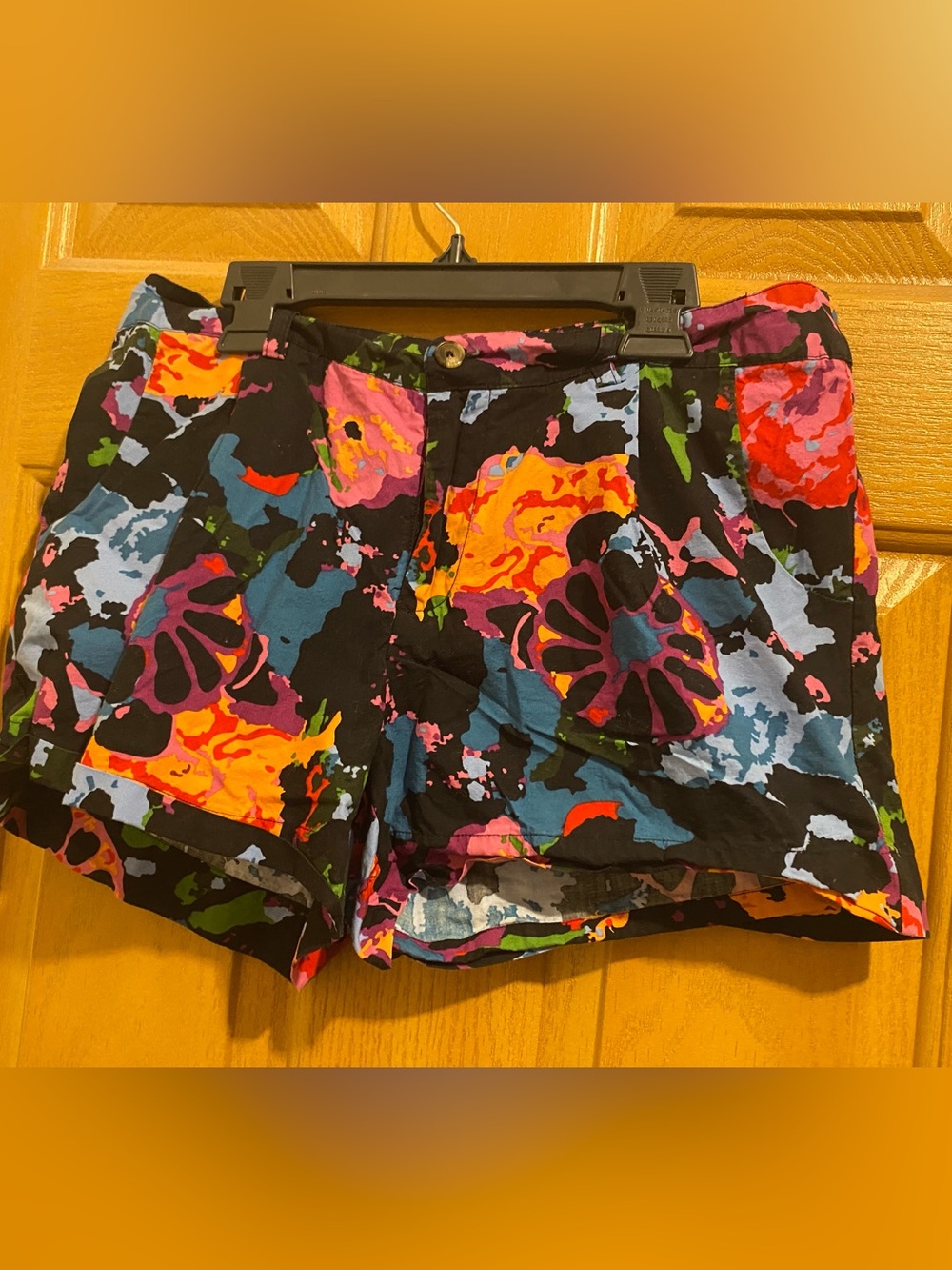 Thakoon for Target Multicolor Abstract Floral Shorts